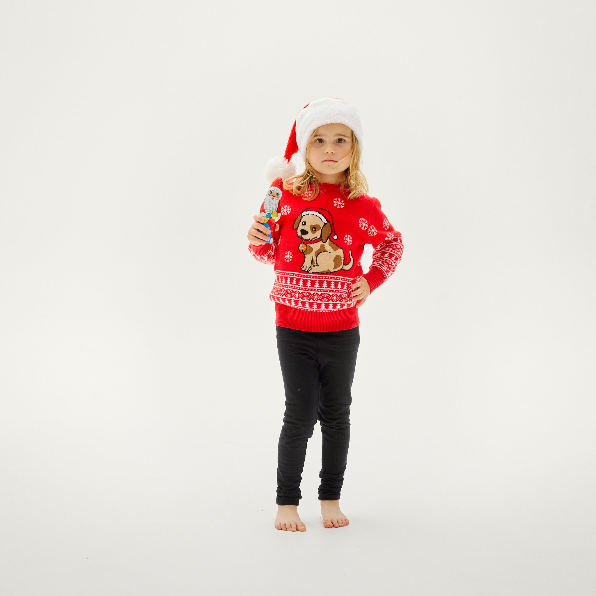 Santa's Little Helper Kersttrui - Kinderen